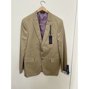 NWT Tommy Hilfiger Big Tall L42 CottonStretch Blazer Drss Coat Suit Jacket Khaki